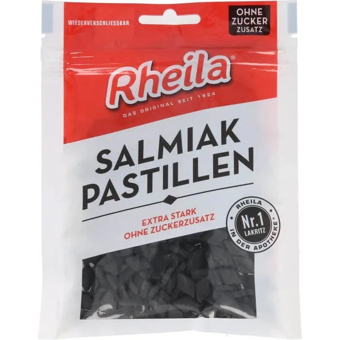 Pastile RHEILA Salmiak fără zahăr 90 g — preț și oferte