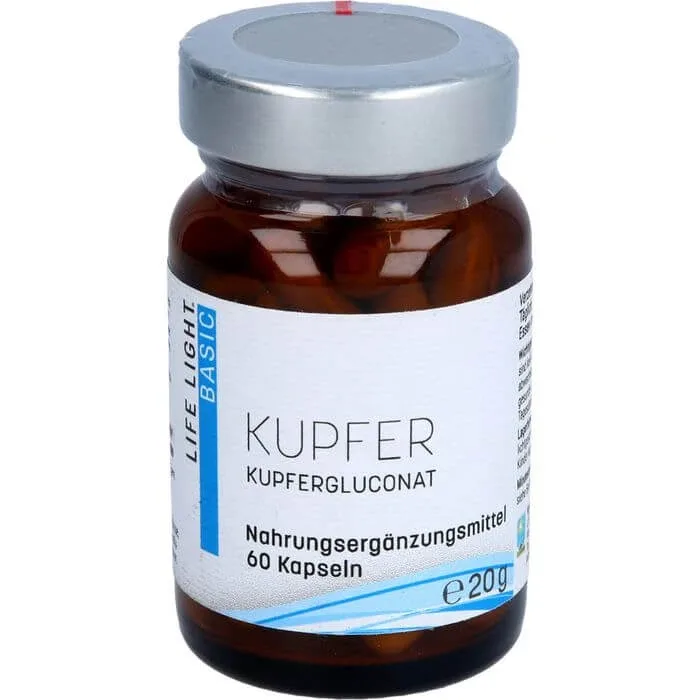 COPPER 2 mg din gluconat de cupru capsule 60 Capsule — preț și oferte