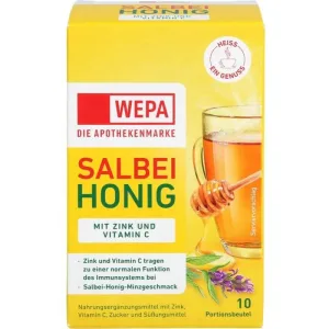 WEPA Salvie+Miere+Vitamina C+Zinc pulbere 100 g