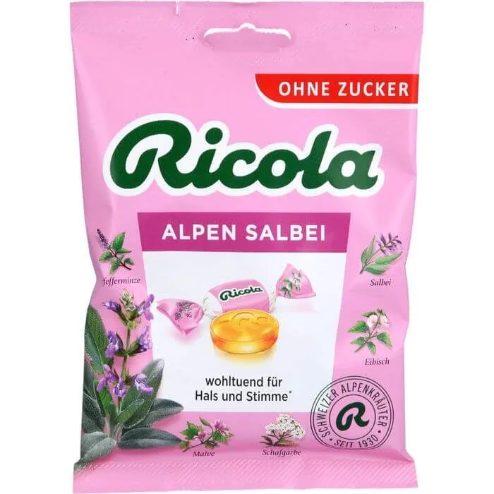 RICOLA o.Z.Beutel Sage Alps Sage Bonbons 75 g — preț și oferte