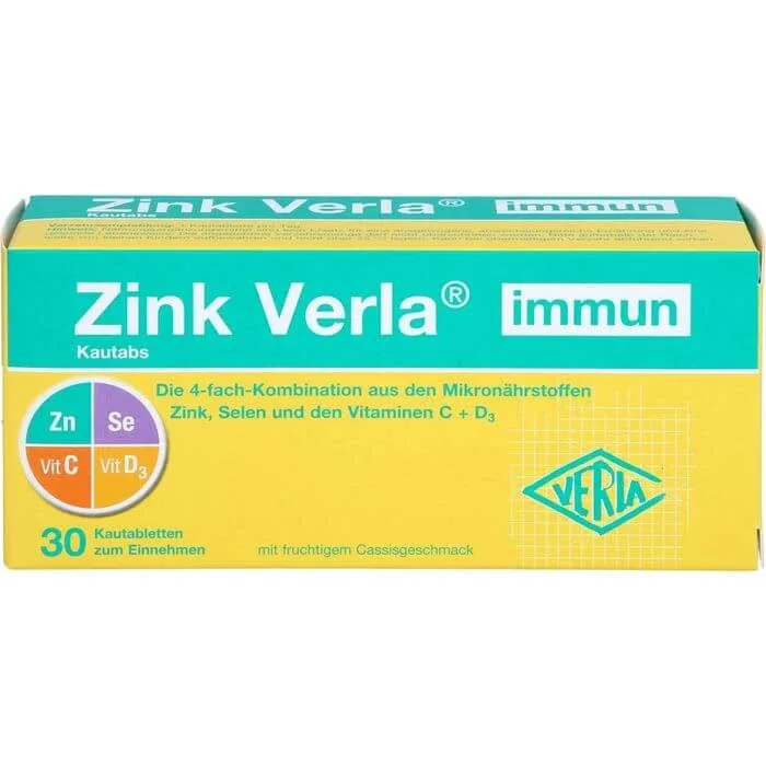 ZINK VERLA file imune masticabile 30 buc. — preț și oferte