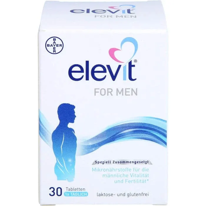 ELEVIT pentru bărbați Tablete 30 Capsule — preț și oferte