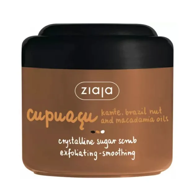 Scrub pentru corp cu zahar cristalin Cupuacu, Ziaja | 200 ml — preț și oferte