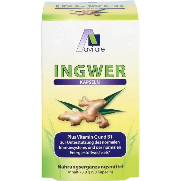 INGWER 500 mg capsule+vitamina B1+C 90 buc. — preț și oferte
