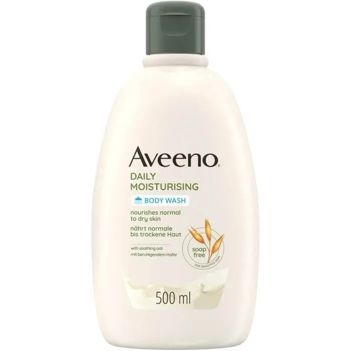 AVEENO Gel de duș hidratant zilnic fără săpun 500 ml — preț și oferte