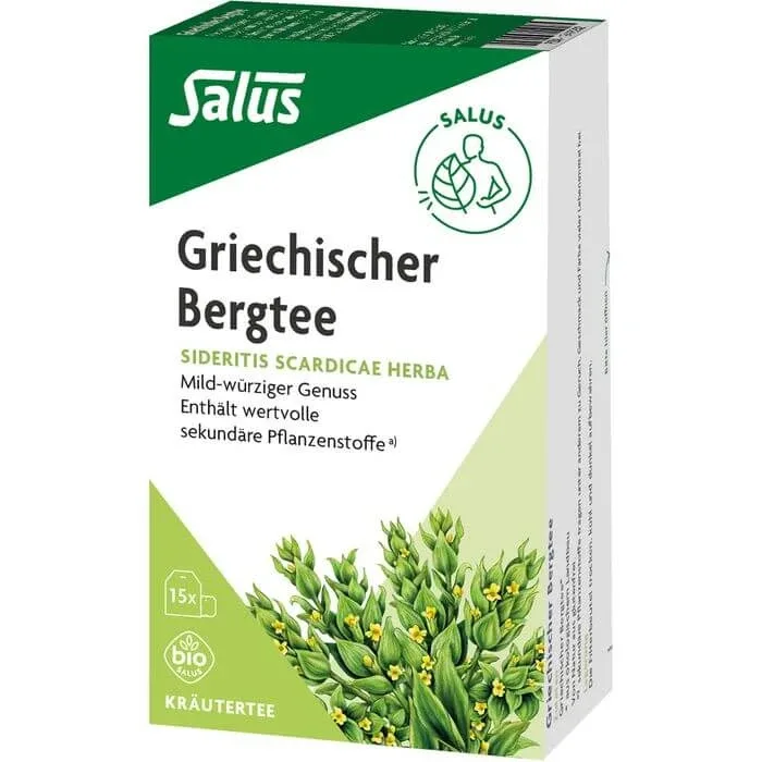 GREEK Mountain Tea Sideritis scardica Organic Salus 15 St. Salus Haus — preț și oferte