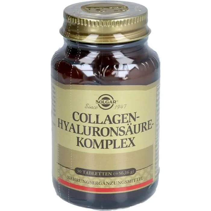 SOLGAR Colagen-Acid hialuronic Complex Tablete 30 buc. — preț și oferte