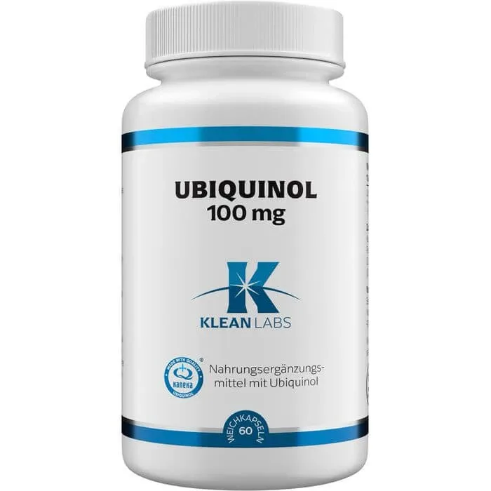 UBIQUINOL COENZYM Q10 reduct.100 mg KLEAN LABS Kps. 60 buc. — preț și oferte