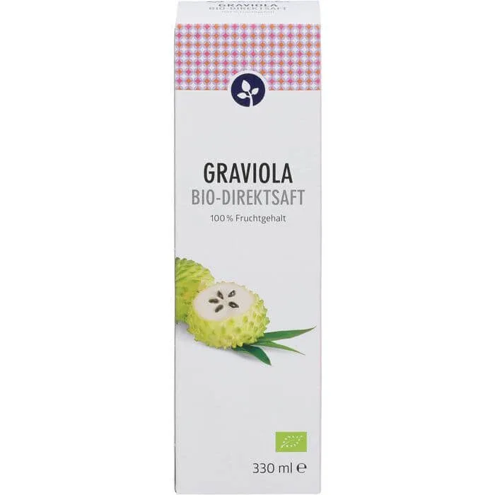 GRAVIOLA 100% suc direct organic 330 ml — preț și oferte
