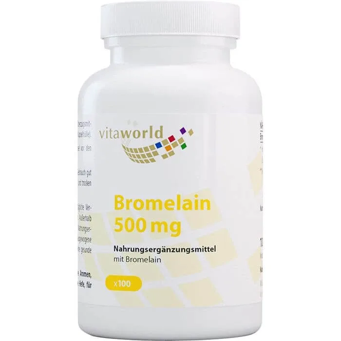 BROMELAIN 500 mg capsule 100 buc. — preț și oferte