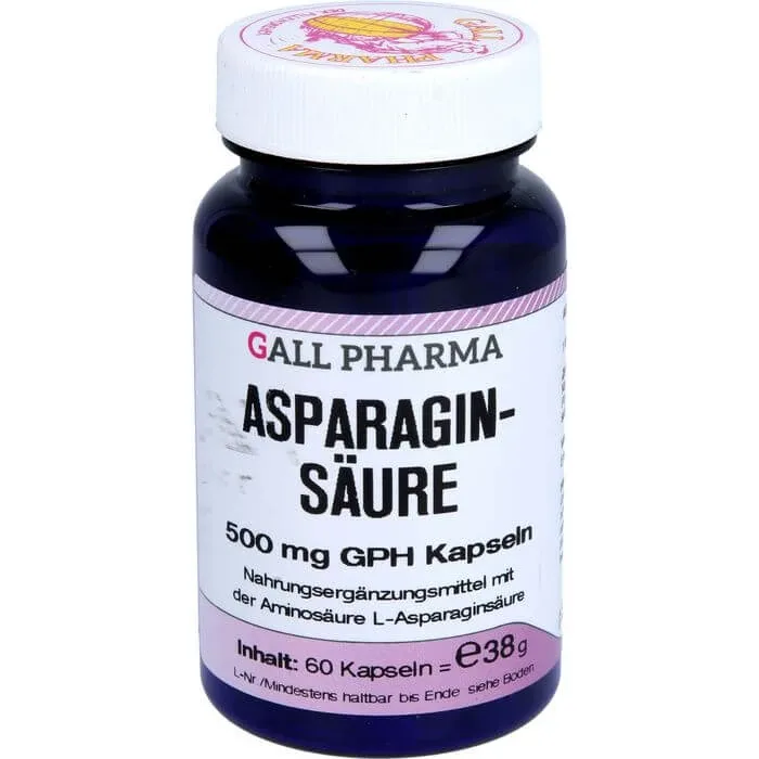 ACID ASPARAGINIC 500 mg GPH Capsule 60 Capsule — preț și oferte