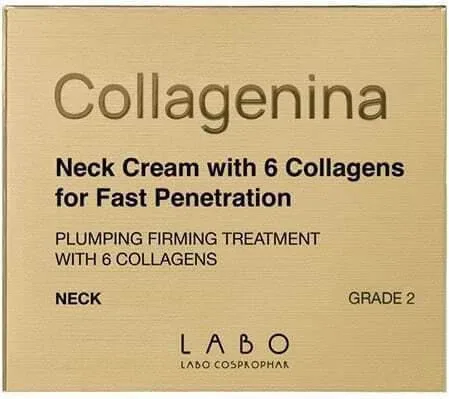 COLLAGENINA Cremă pentru gât de gradul 2 Cremă pentru gât cu 6 molecule de colagen 50ml — preț și oferte