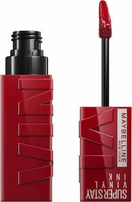 MAYBELLINE Super Stay Ink Liquid Lipstick cu finisaj de vinil pentru buze cu culoare intensă 10 Lippy 4.2gr Maybelline New York — preț și oferte