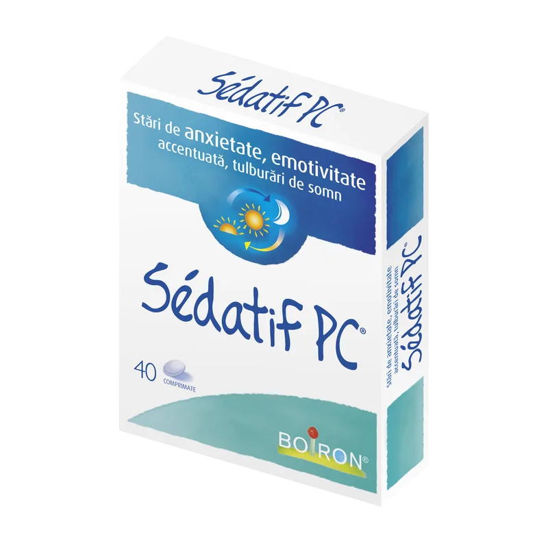 Sedatif PC, 40 comprimate, Sedatif PC, Sedatif PC, Boiron | 40 comprimate — preț și oferte
