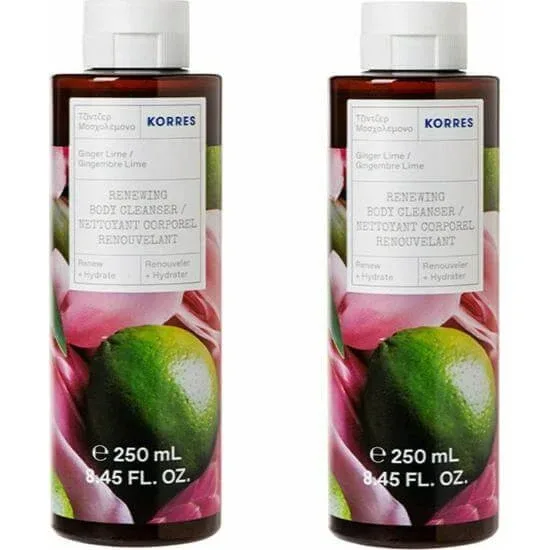 Gel de duș KORRES Lemon Lemon Ginger 250ml (-50% la al doilea produs) — preț și oferte