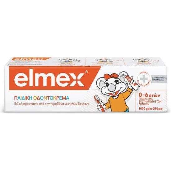 ELMEX Pastă de dinți pentru copii 0-6 ani 1000ppm 50ml — preț și oferte