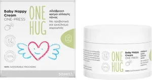 ONE HUG Baby Nappy Cream One Press Cremă impermeabilă pentru schimbarea scutecului 50ml