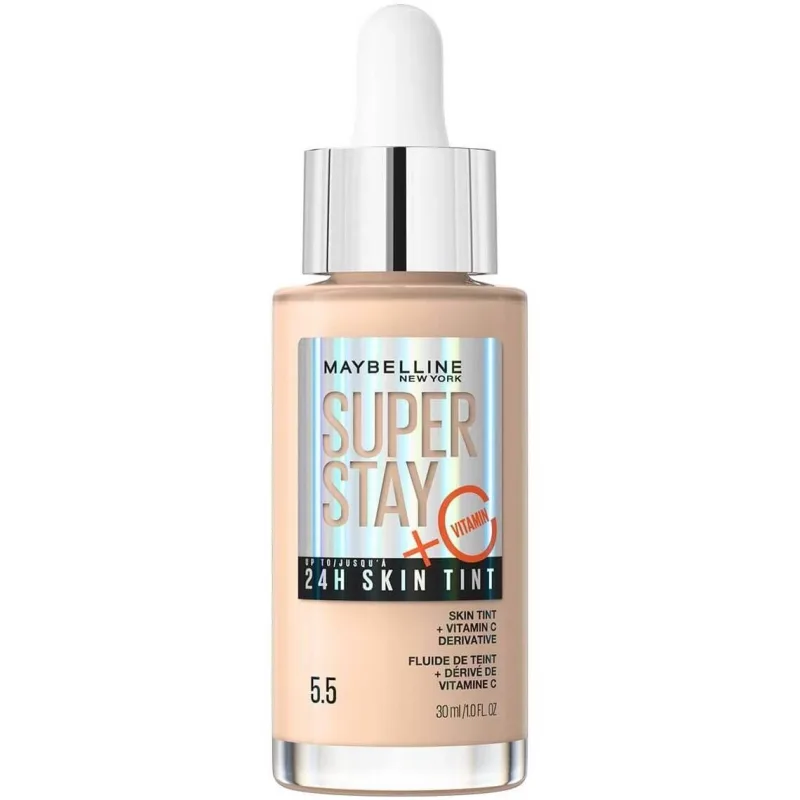 MAYBELLINE Super Stay Skin Tint Machiaj lichid pentru acoperire naturală și strălucire 5.5 30ml Maybelline New York — preț și oferte