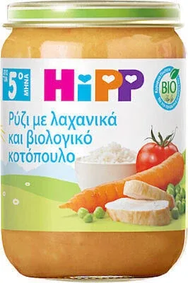 HIPP Bio Baby Meal Orez cu legume și pui organic de la 5+ luni 190g — preț și oferte