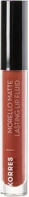 KORRES Morello Matte Lasting Lip Fluid Liquid Matte Lipstick, 3,4ml - 58 Red Clay — preț și oferte