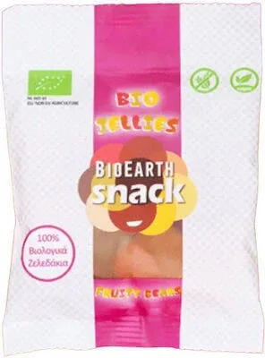 BIOEARTH Bio Jellies Fruity Bears Jellies cu aromă de fructe 55gr — preț și oferte