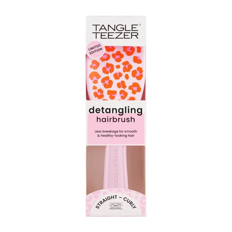 AMBITAS Tangle Teezer Wet Detangling S&C Vibrant Perie de descurcare pentru păr uscat și umed Leopard imprimat — preț și oferte