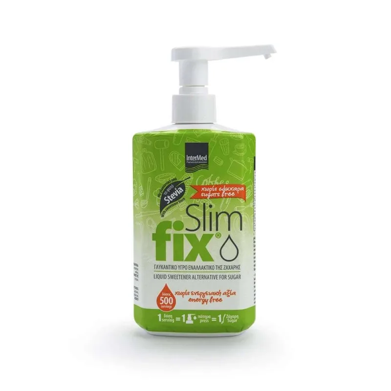 SLIM FIX Stevia Îndulcitor lichid cu Stevia 500g — preț și oferte