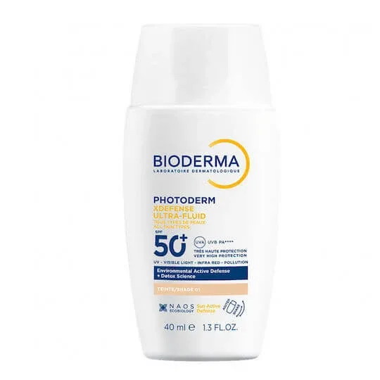 BIODERMA Photoderm XDefense XDefense Protecție solară ultra-fluidă pentru față cu culoare SPF50+ Nuanță 01 40ml — preț și oferte