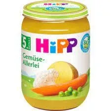 HIPP Bio Baby Meal cu o varietate de legume mediteraneene De la 5 luni 190g — preț și oferte
