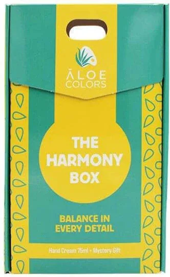 ALOE COLORS Promo Xmas The Harmony Box Harmony Hand Cream Cremă hidratantă pentru mâini 75ml și cadou misterios — preț și oferte
