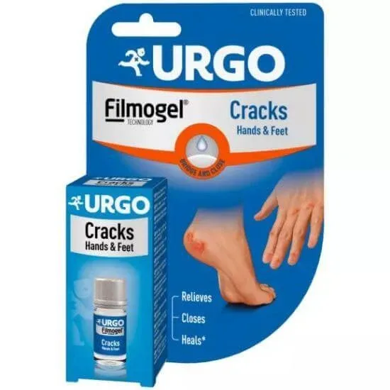 URGO Filmogel Cracks Hands & Feet Patch lichid pentru piele crăpată și călcâie, 3.25ml — preț și oferte