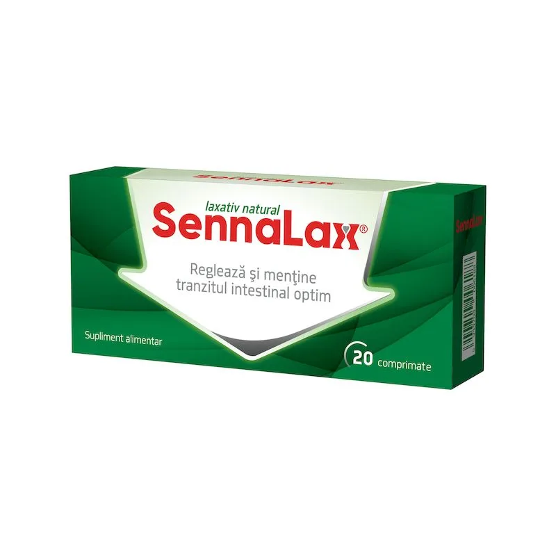 SennaLax laxativ natural | 20 comprimate BIOFARM — preț și oferte
