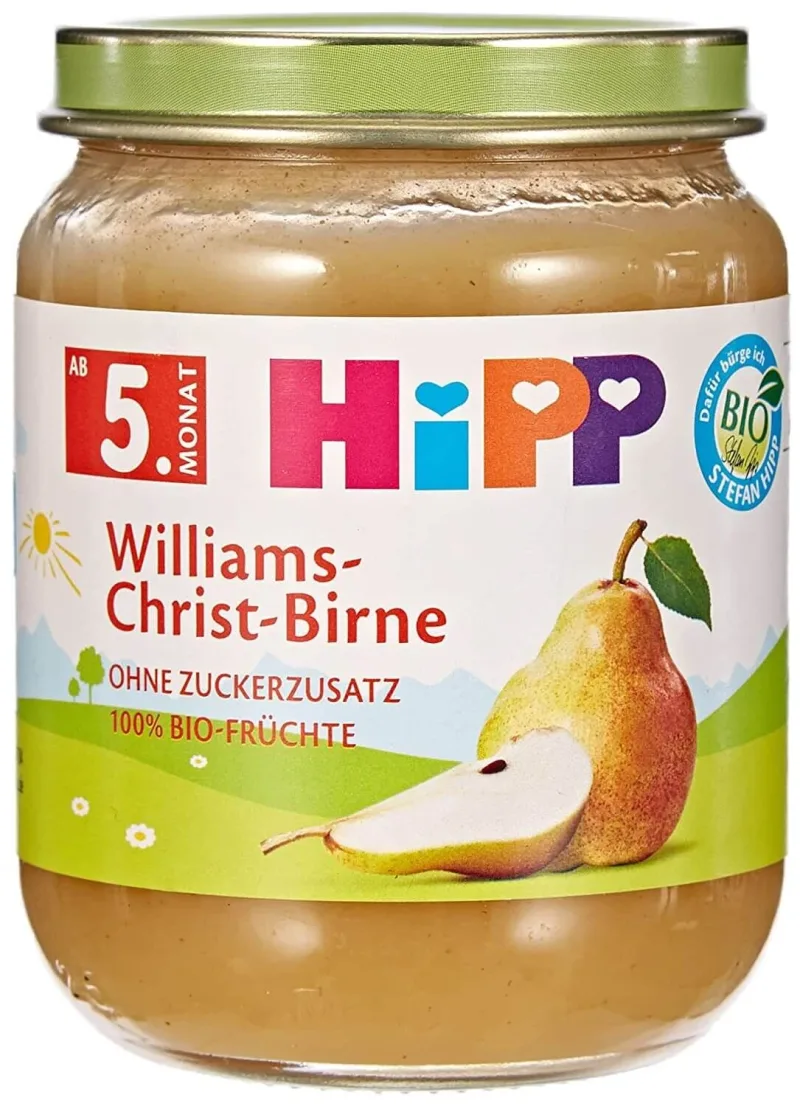 HIPP Bio Baby Fruit Cream cu pere Williams Christ & Apple de la 5 luni 190g — preț și oferte
