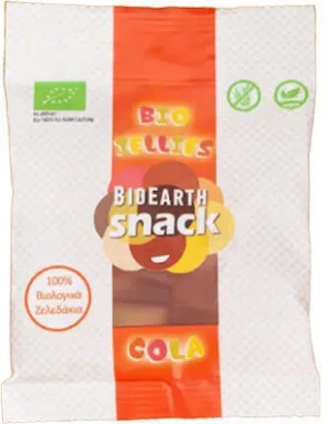 BIOEARTH Snack Organic Cola Flavour 55gr