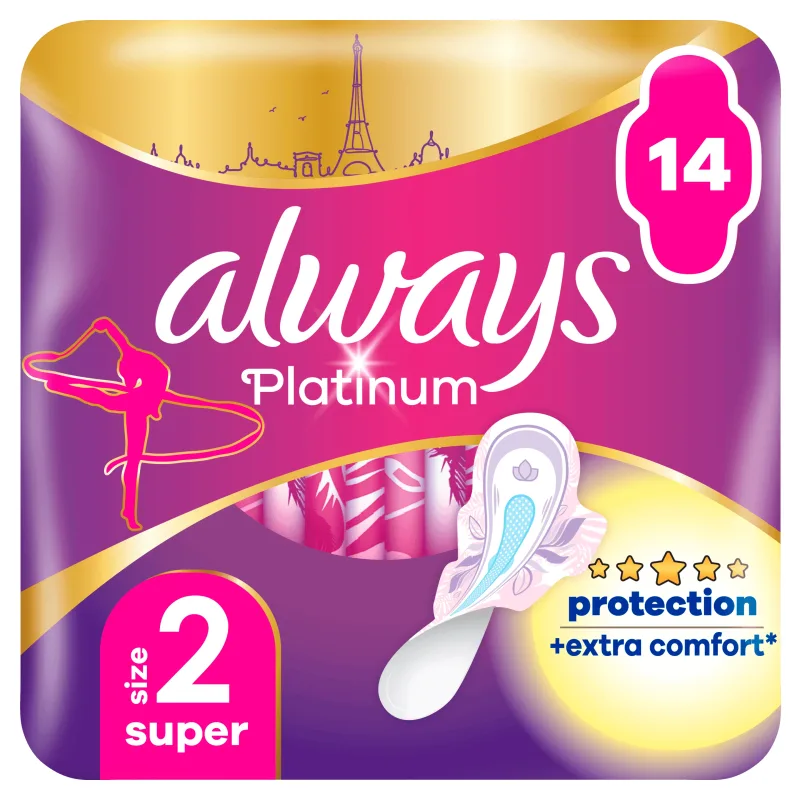 ALWAYS Platinum Super (mărimea 2) 14 șervețele — preț și oferte