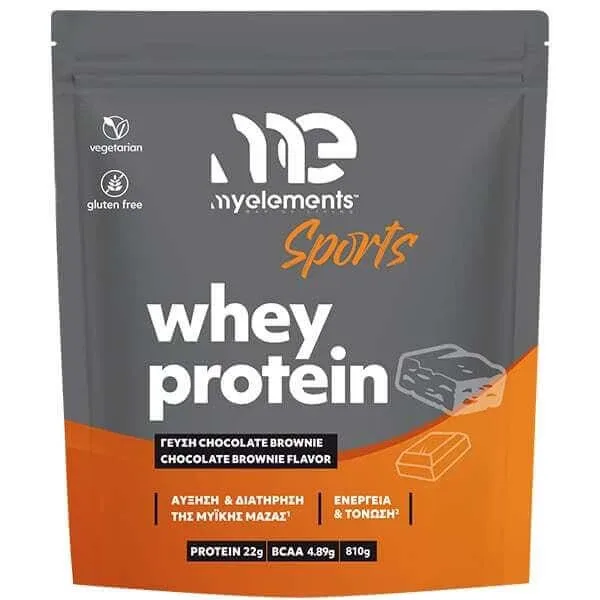 ELEMENTELE MELE Sports Whey Protein Chocolate Brownie 810g My Elements — preț și oferte