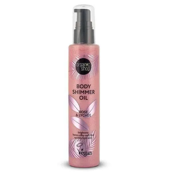 NATURA SIBERICA Ulei de strălucire pentru corp Ulei de strălucire pentru corp cu trandafir și lychee 100ml — preț și oferte