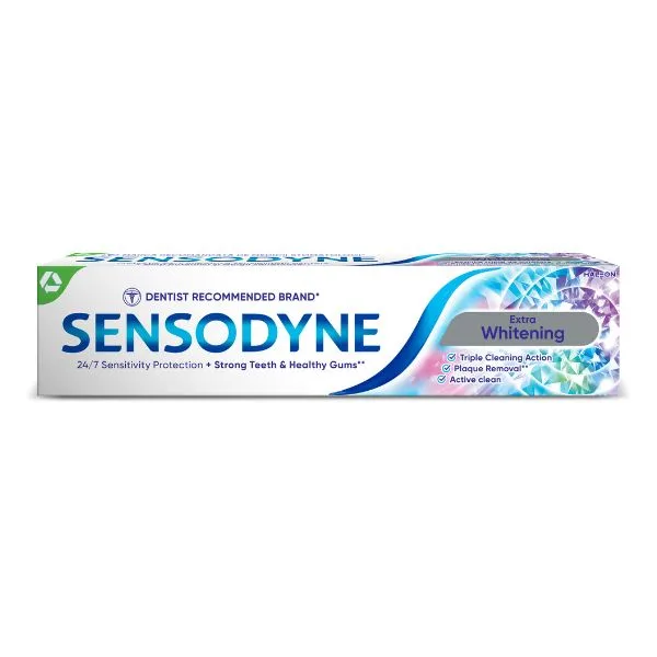 Pasta de dinti Sensodyne Extra Whitening, Haleon | 100 ml GLAXO — preț și oferte