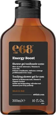 E68 Energy Boost Gel de duș tonic pentru bărbați Gel de duș tonic pentru bărbați 300ml — preț și oferte