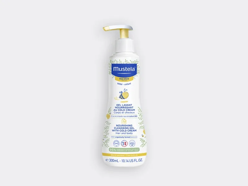 MUSTELA Bebe Bebe Gel de curățare hrănitor cu cremă rece Gel de curățare pentru bebeluși ideal pentru hrănirea pielii uscate 300ml — preț și oferte
