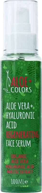 ALOE+ COLORS Aloe Vera + Acid hialuronic Ser regenerant pentru față Ser hidratant pentru față și ochi 100ml — preț și oferte