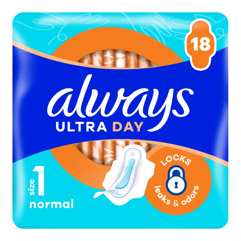Absorbante Ultra Normal, 18 bucati, Always — preț și oferte