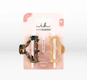 AMBITAS Invisibobble Clipstar Golden Roar Aparat de tuns 2 bucăți