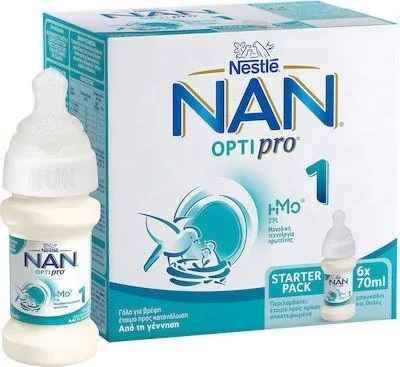 NAN Optiro 1 Starterpack Lapte gata de băut pentru sugari 6x70ml — preț și oferte
