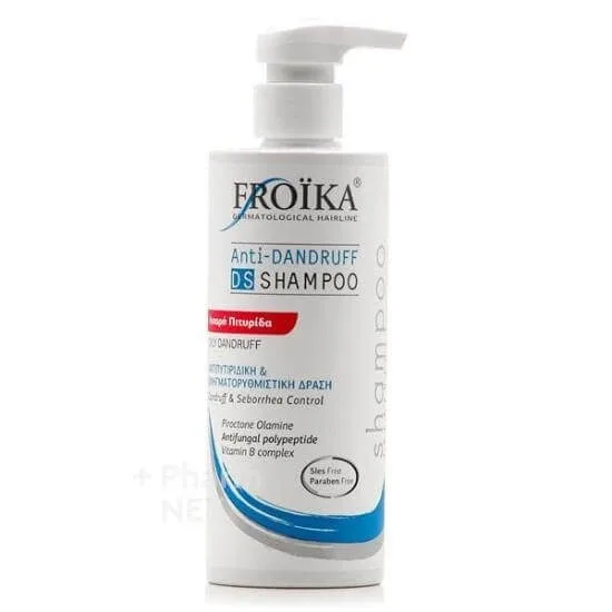 FROIKA Anti-mătreață Ds Șampon împotriva mătreții pentru păr gras 400ml — preț și oferte