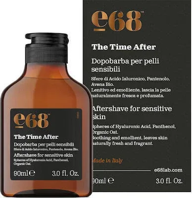 E68 The Time After Aftershave pentru piele sensibilă Îngrijire hidratantă pentru după ras 90ml — preț și oferte