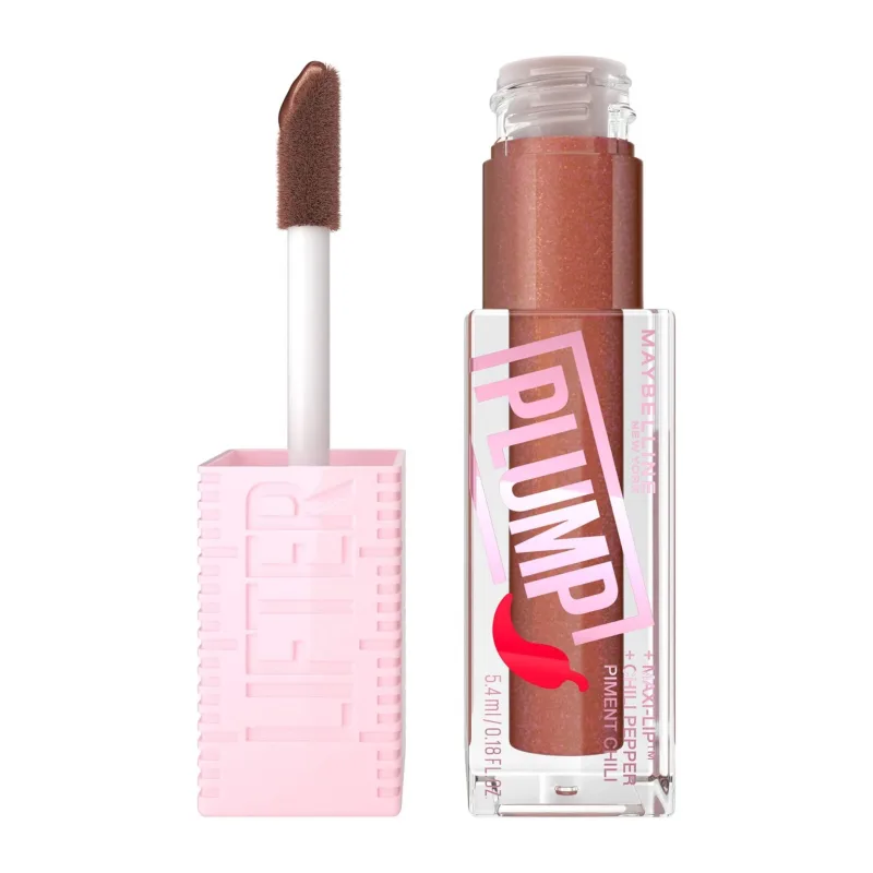 MAYBELLINE Lifter Plumping Gloss 007 Cocoa Zing Pentru volumul buzelor 5.4ml Maybelline New York — preț și oferte