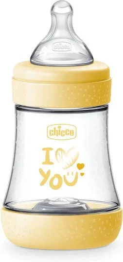 CHICCO Sticlă din plastic cu mamelon din silicon pentru 0+ luni 150ml — preț și oferte