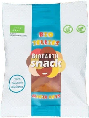 BIOEARTH Bio Jellies Magic Keys Jellies cu arome de fructe 55gr