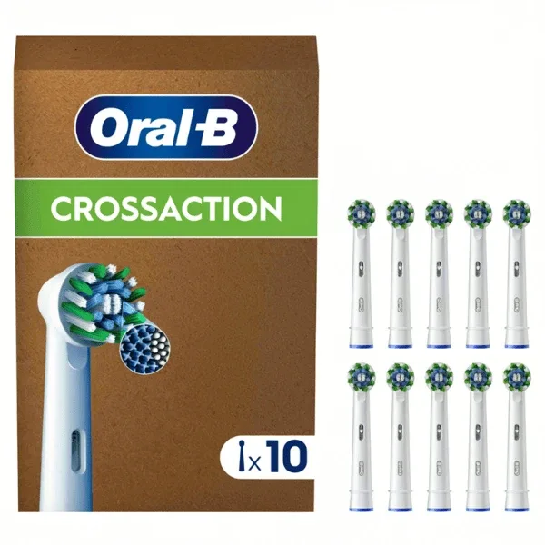 ORAL B Pro Cross Action înlocuirea capetelor periuței de dinți electrice 10 bucăți — preț și oferte